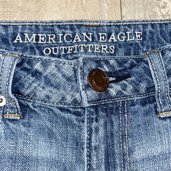 AMERICAN Eagle Jean High Rise Festival Denim Shorts - Picture 3 of 8